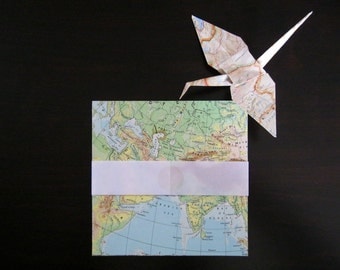 OLD MAPS origami paper, origami papier, modular origami, papier origami, japanese origami, paper suppliers, paper folding crafts