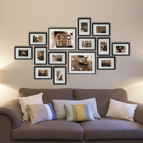 Personalized wall decor with photos in High by PHOTOFORWALL