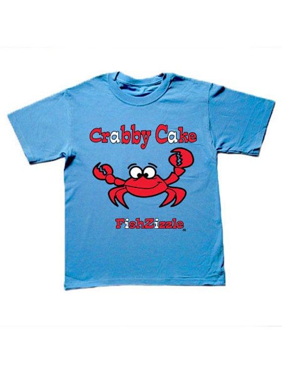 Items similar to Blue Crab T Shirt Youth Sea Life Funny CRAB Tshirt