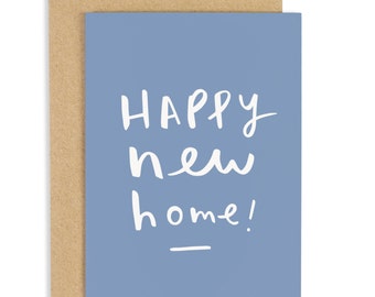 Happy New Home Card - congratulations card - moving card - new home card - home sweet home card - CC76