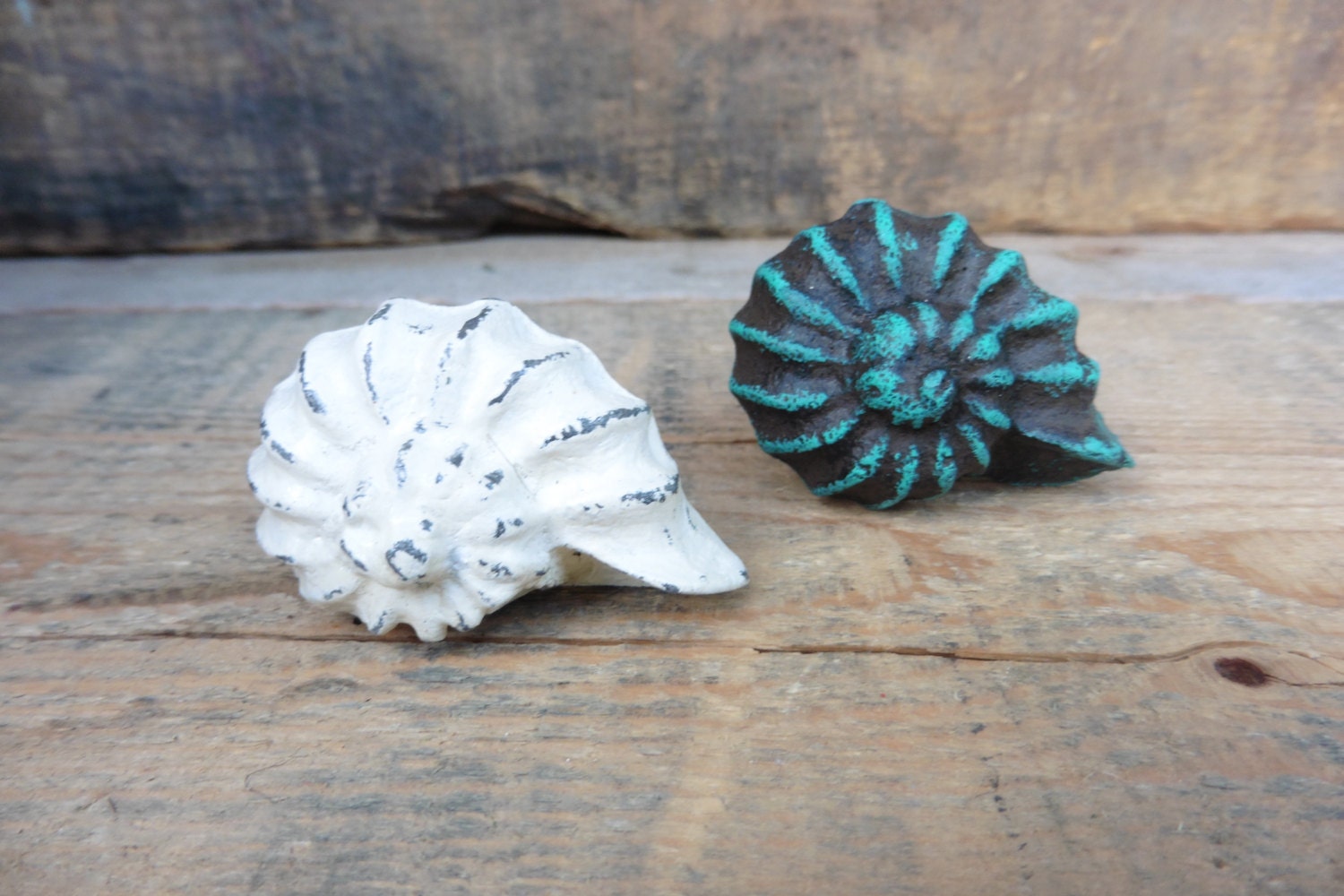 antique white seashell dresser knobs and pulls