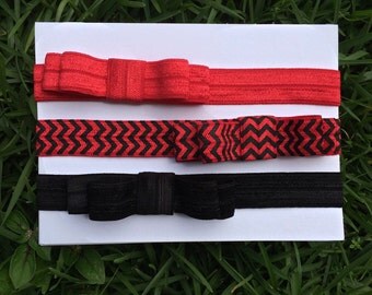 Headbands Set, Baby Bows, Baby Headband Kit, baby headband set, baby headband, Bow Baby Headband, Red Headband, Headbands Set, Bow Headbands