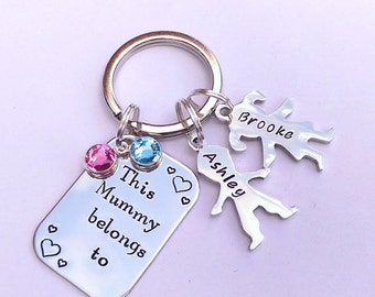Personalised gift for mum - personalised keyring for mum - birthday gift for mum - mum keyring - mummy gift - new mummy gift - mum present