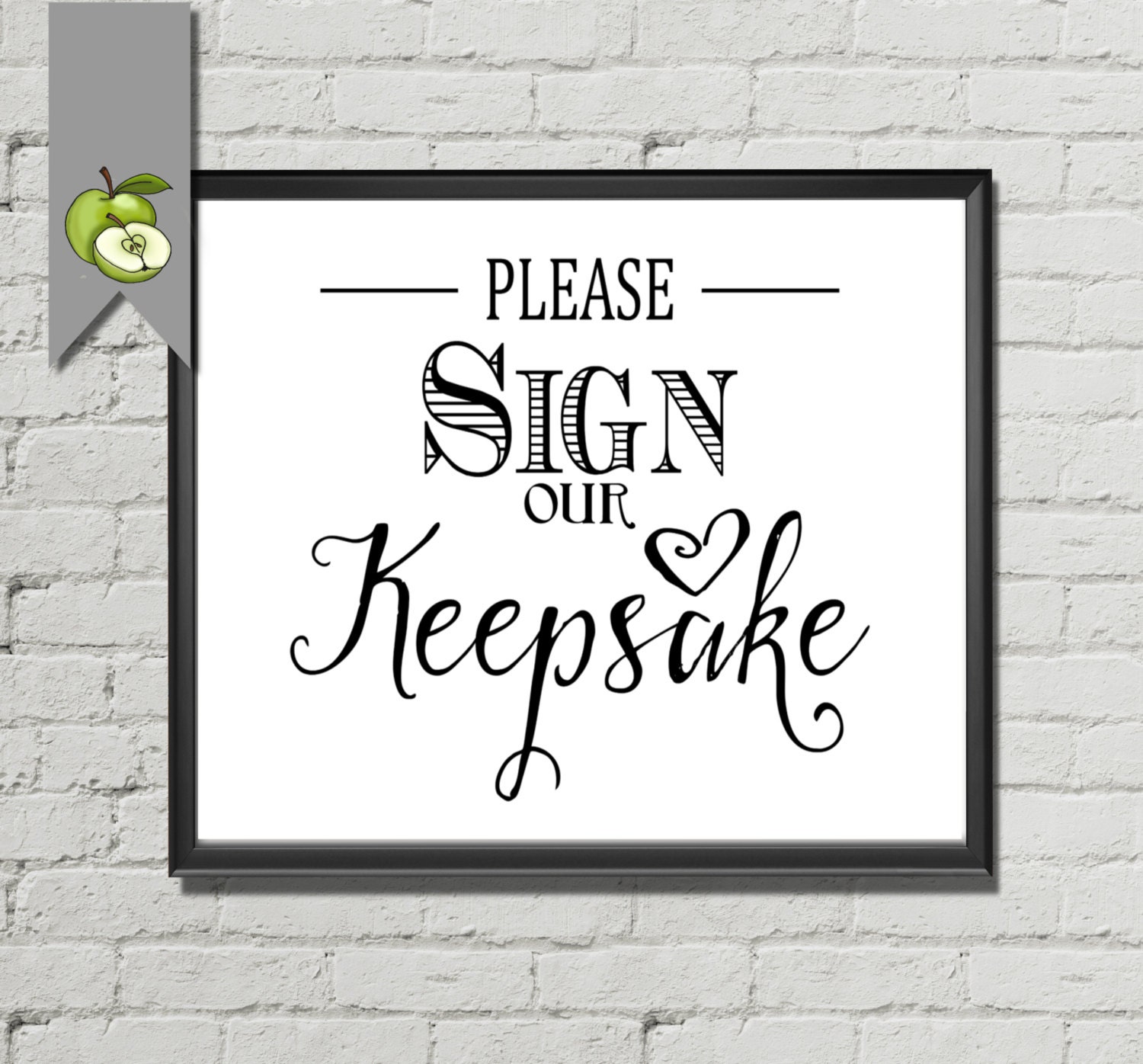 Keepsake Sign