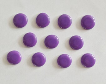 Purple Perler Beads-Biggie-Earrings-50 Pieces