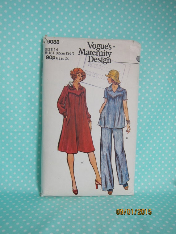 Maternity Dress Pattern. Vogue's Maternity Design Vogue