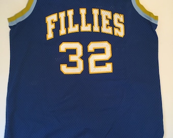 Women's Vintage Basketball Jersey - Fillies - 80's Basketball Jersey - Size 36 - Medium - Large - Vintage Jersey