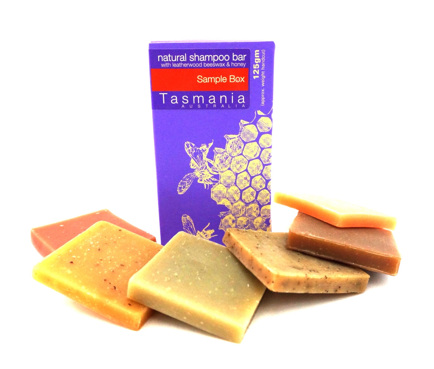 Natural Solid Shampoo Bar Sample Pack Beauty and the Bees