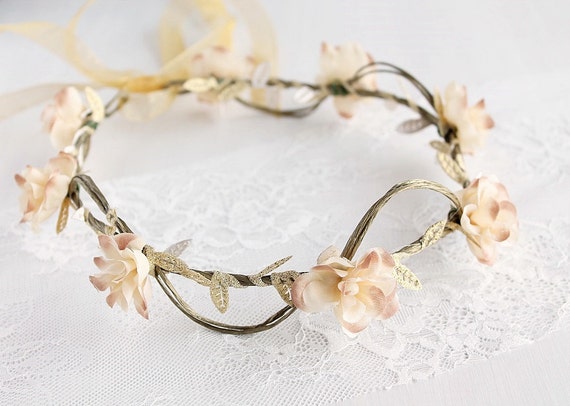 FLOWER GIRL GOLD TIARA flower girl gold tiara: