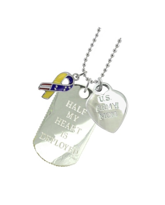 Army Mom Dog Tag YR Free Shipping