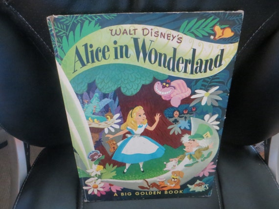 Golden Book Disney's Alice in Wonderland 1975 by HolySerendipity