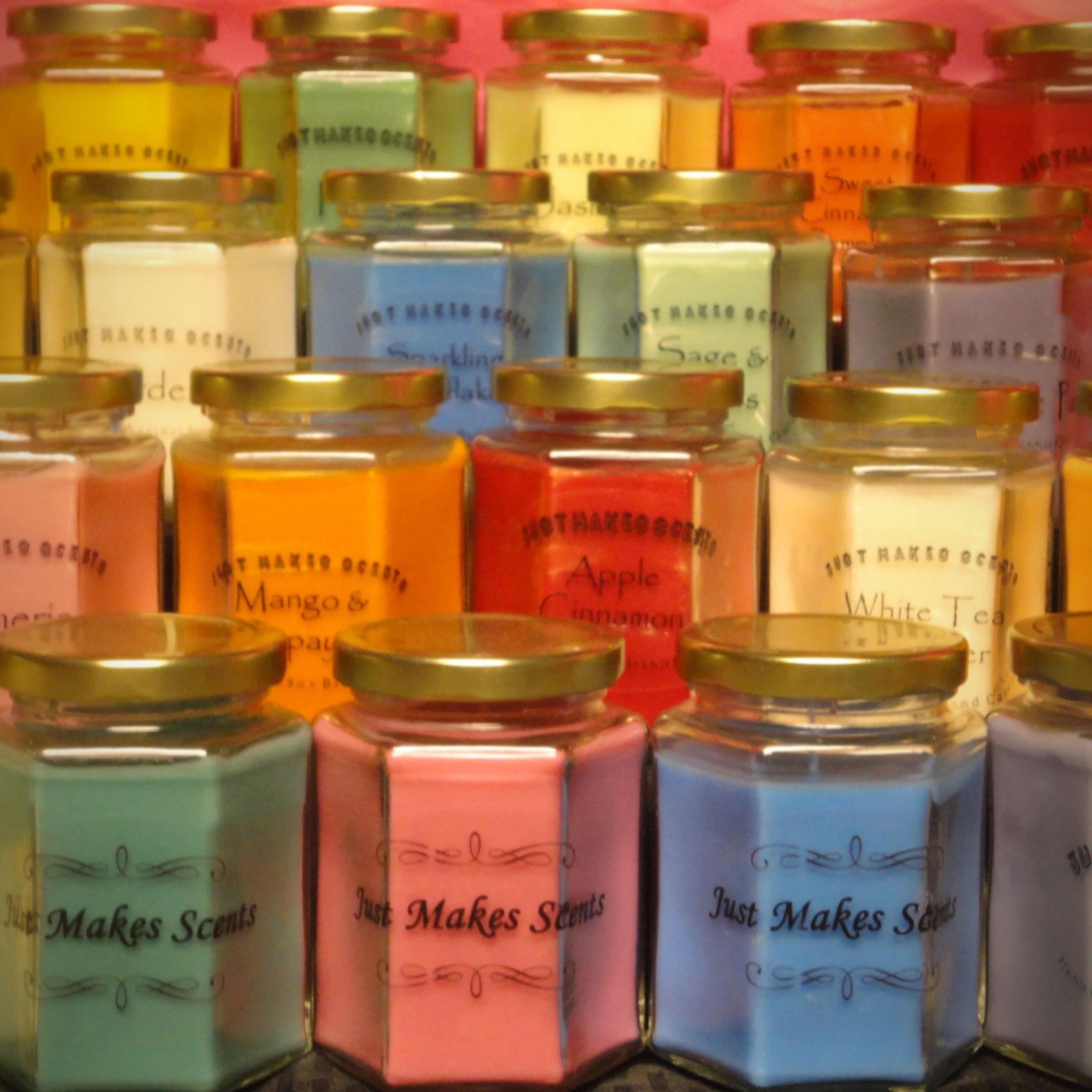 Scented Homemade Blended Soy Candles Just Makes by IJustMakeScents