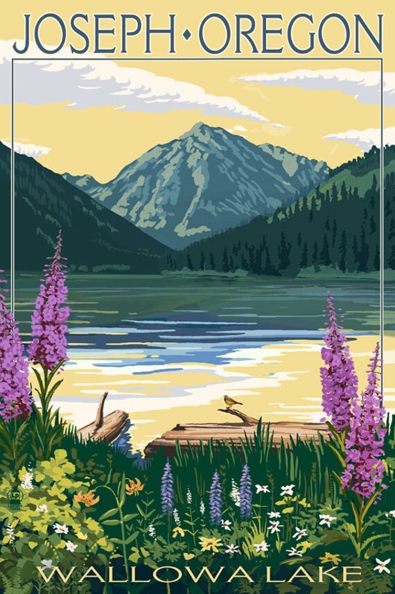 Joseph Oregon Wallowa Lake Art Prints available in