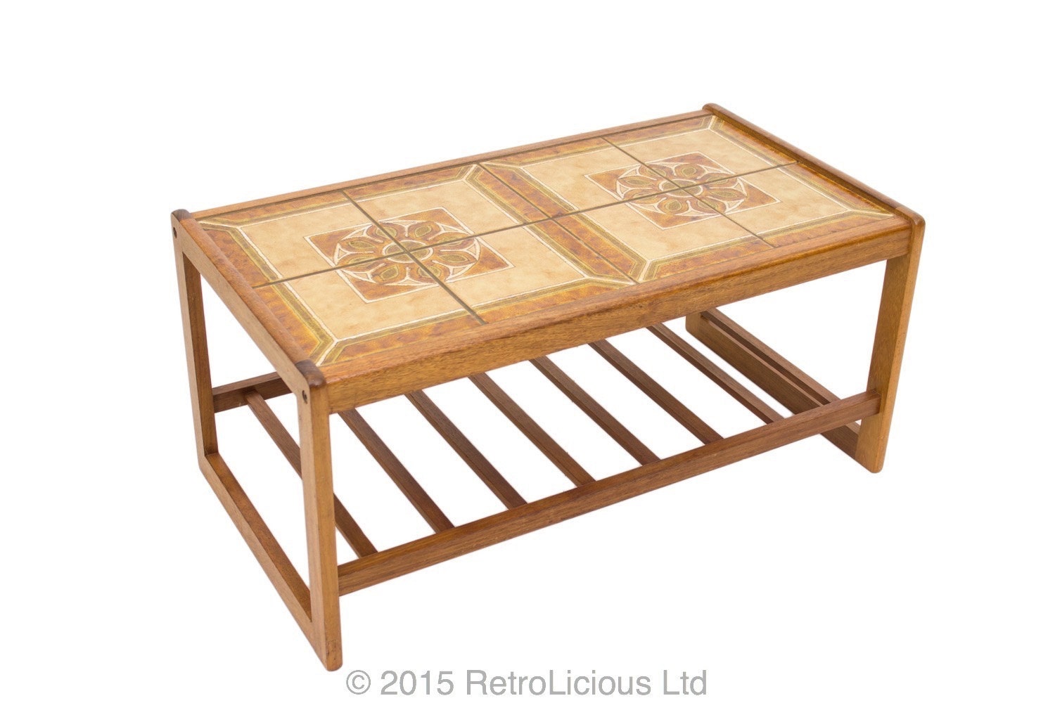 Retro G Plan Tiled Coffee Table Vintage Teak Ceramic Tile 1960’s 60s ...