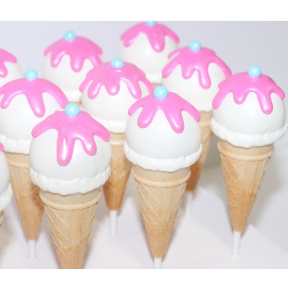 Wafer Mini Ice Cream Cones by HeavensSweetnessShop on Etsy