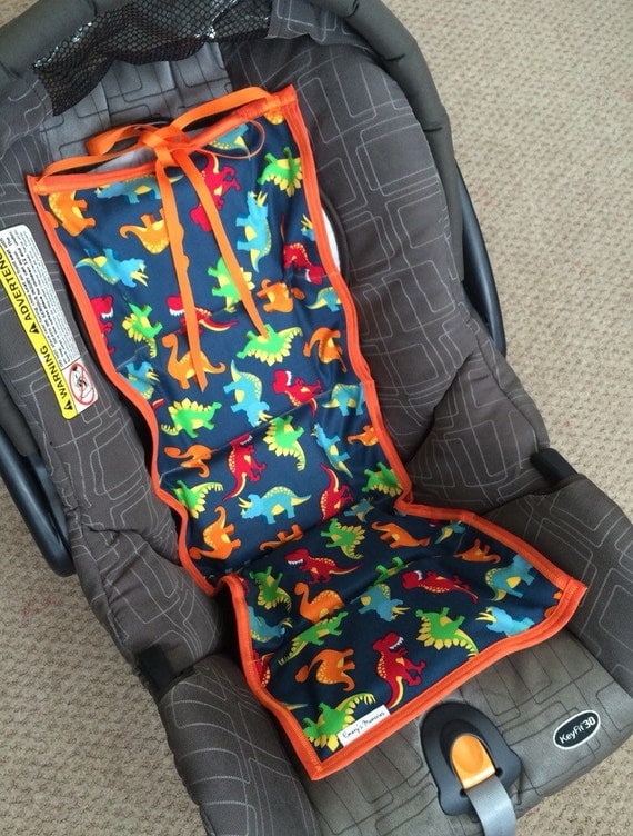 Car seat cooler Dinosaur pattern
