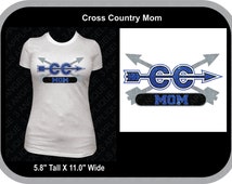 SVG cross Cutter country runner  Mom charms Design INSTANT DOWNLOAD Cross Country