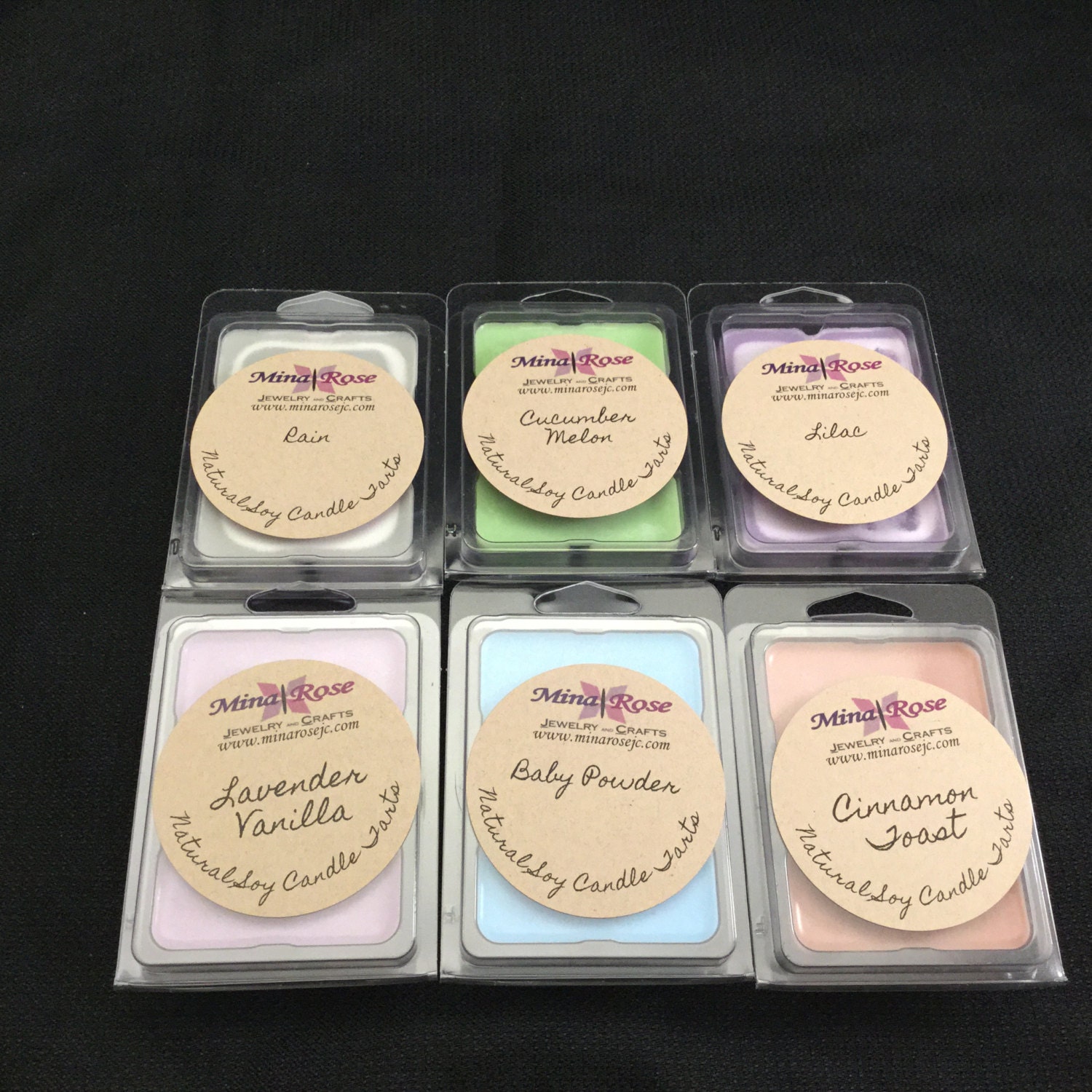 Natural Handpoured Soy Wax Tarts Standard Scent 8536