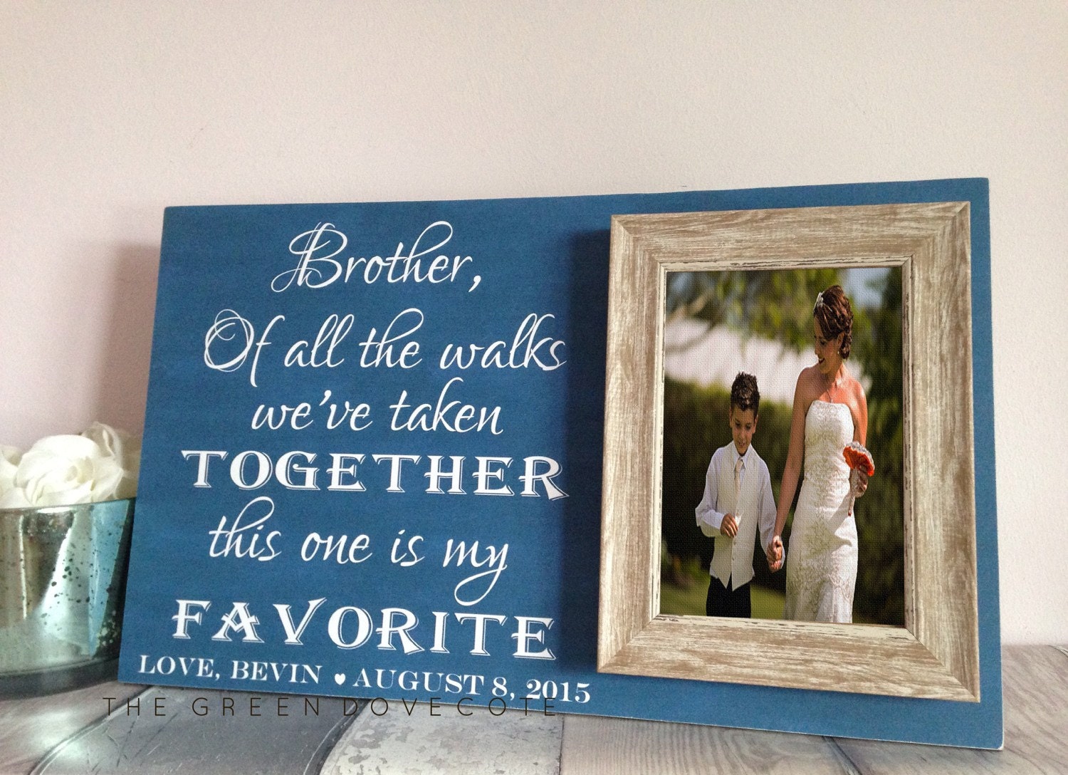 Custom Wedding Gift Parents Gift Custom Wedding Gift