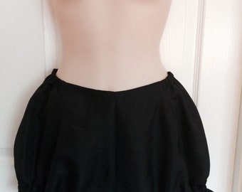 Handmade Mid-Waist Gothic Lolita Oji Bloomer Pants