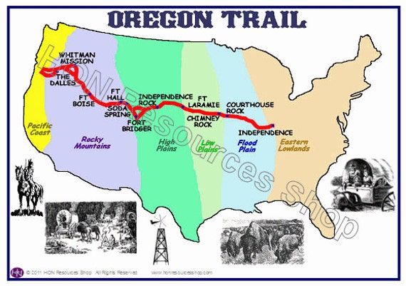 the-oregon-trail-printable-american-west-by-honresourcesshop