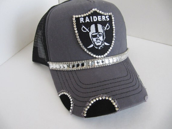 Raiders Raiders Hat Bling Hat Bling Trucker Hat Womens
