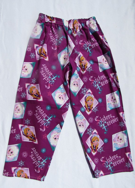 Frozen pajamas / Frozen cotton pants / girls pajamas / toddler pajamas / cotton pajamas / Frozen clothes /