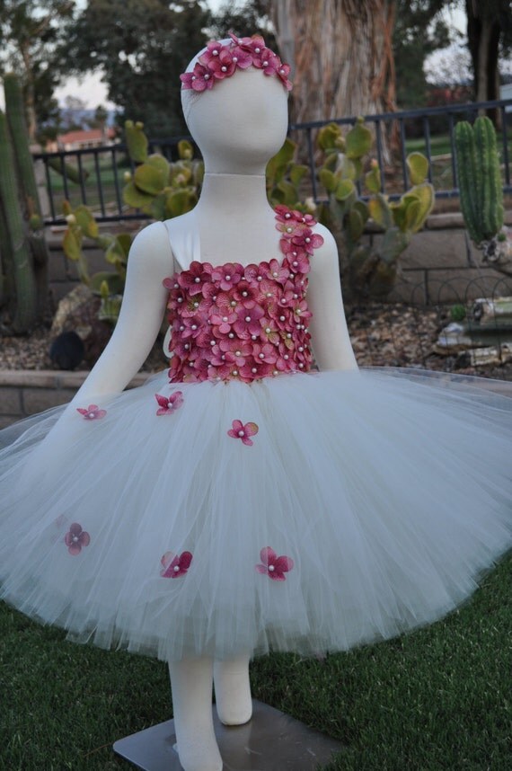 Flower Girl Dresses: Pink Princess in Luxurious Monaco ...