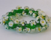 Bracelet, Lampwork Glass ...