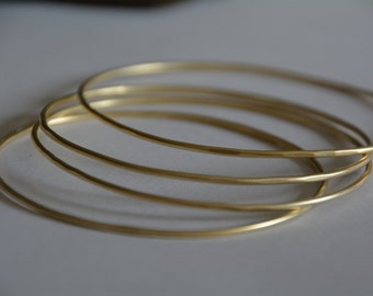 Gold hoop bracelet, plain simple bracelet, gold bracelet bridesmaid, bangle bracelets gold bangles 14k gold bracelet women hammered bracelet
