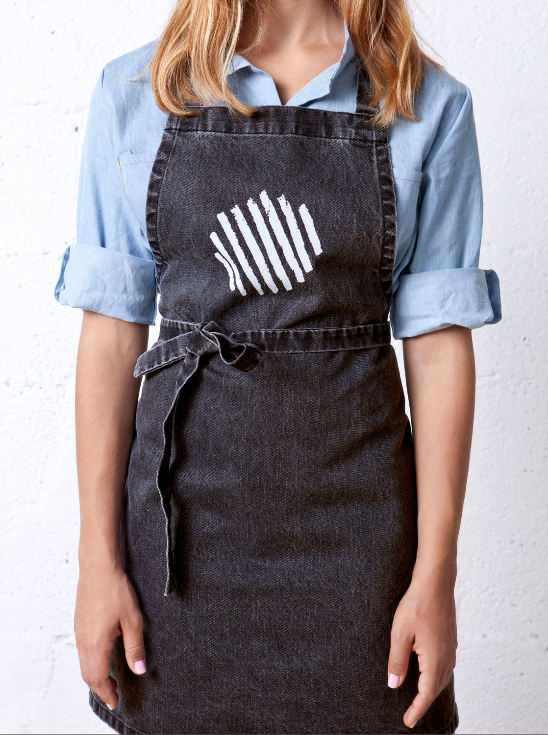 SALE Women Apron. Full Apron. Apron Men. Denim Apron.