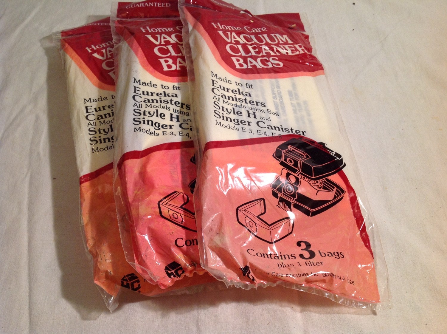 Eureka Canister Vacuum Cleaner Bags Style H and Singer
