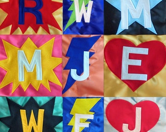 Superhero Capes for Children - Personalized Kids Capes - Super Hero Birthday Gift - Boy Super Hero Capes - Ships Quickly