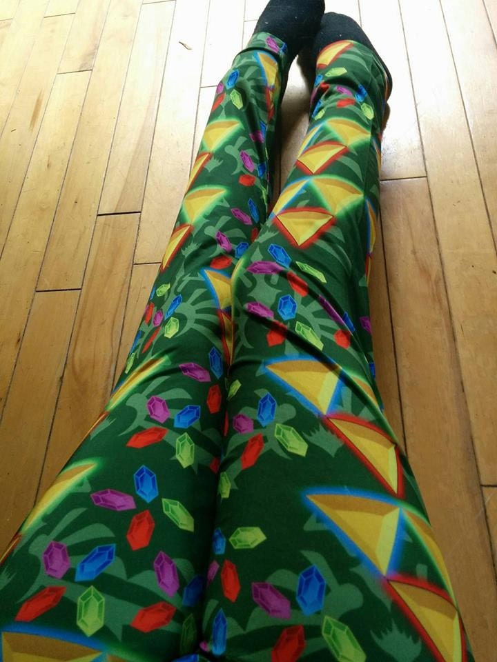 Legend of Zelda Leggings by BahamutDawnCreations on Etsy