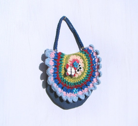 Little Handbag Bag for Small Lady Bag with by Florfanka on Etsy