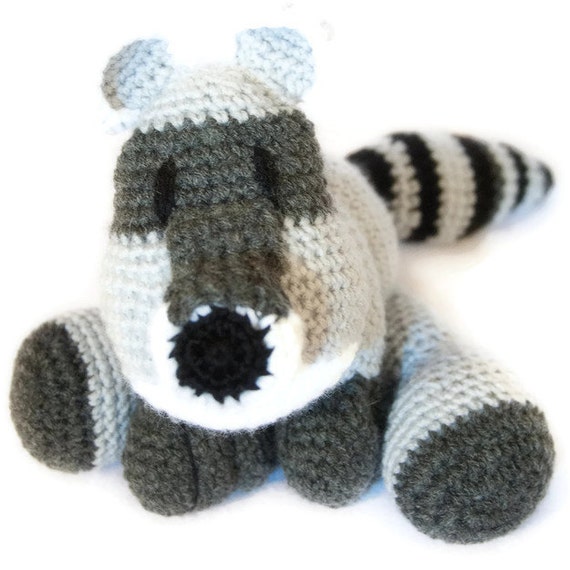 soft toy racoon