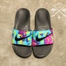 nike benassi tie dye