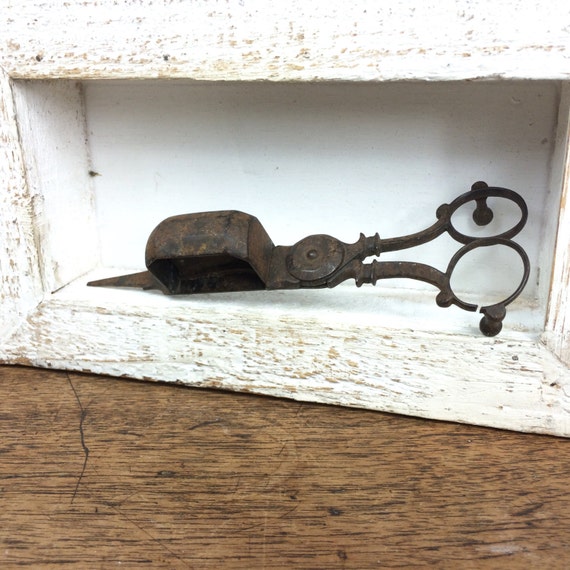 Antique candle wick trimmer/snuffer by GilbertandCrick on Etsy