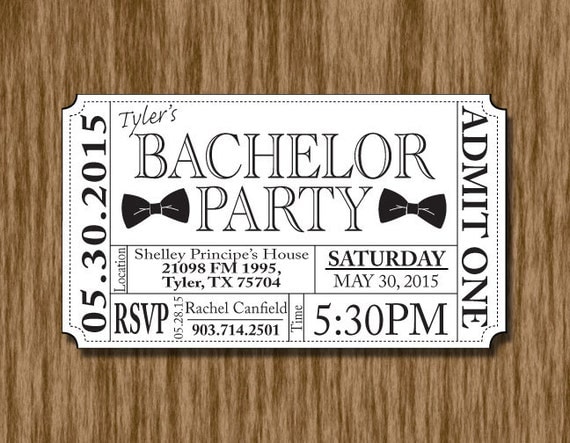 Stag Party Invitations 5