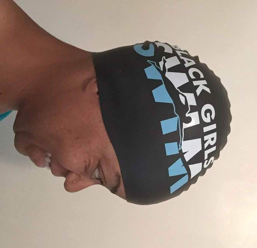 Black Girls Swim Regular Cap