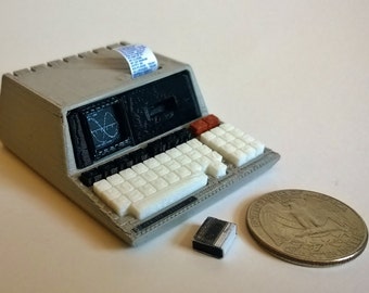Mini Hewlett-Packard HP85 - 3D Printed!