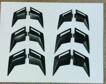 Full Size Solid Batman Gauntlet Spike Blades Dark Knight Cosplay Costume Props