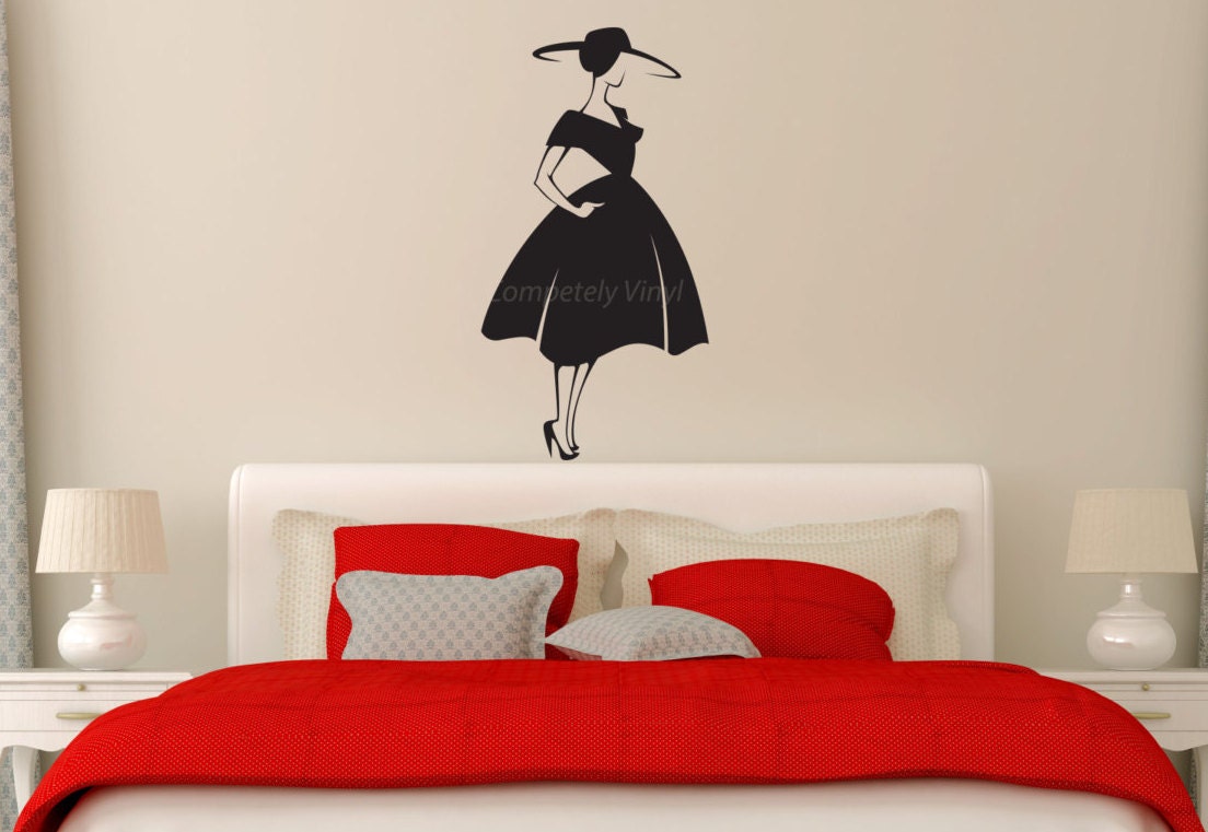 French Fashion Wall Decal by on Etsy