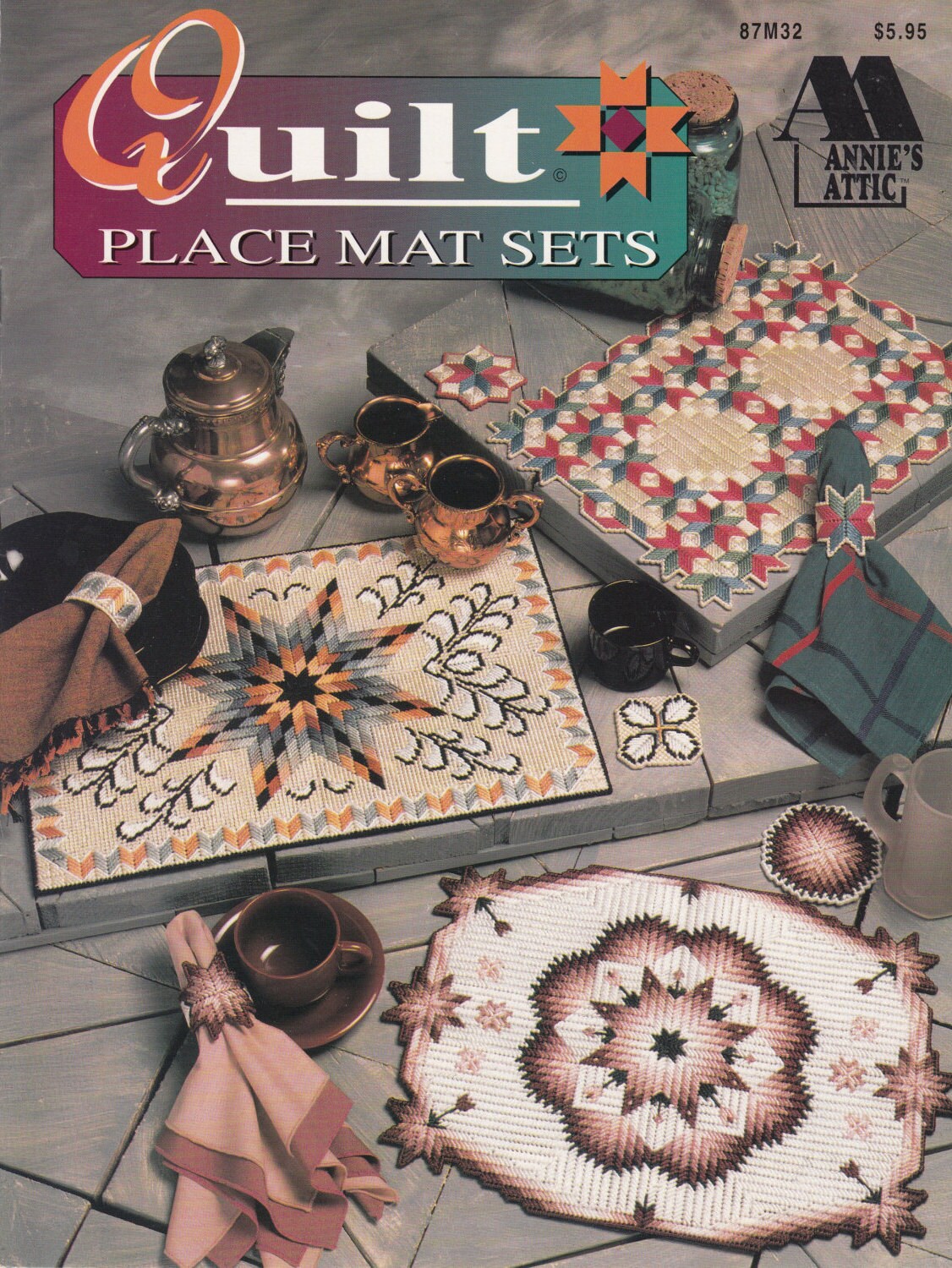 Quilt Place Mat Sets Plastic Canvas Patterns Decorative