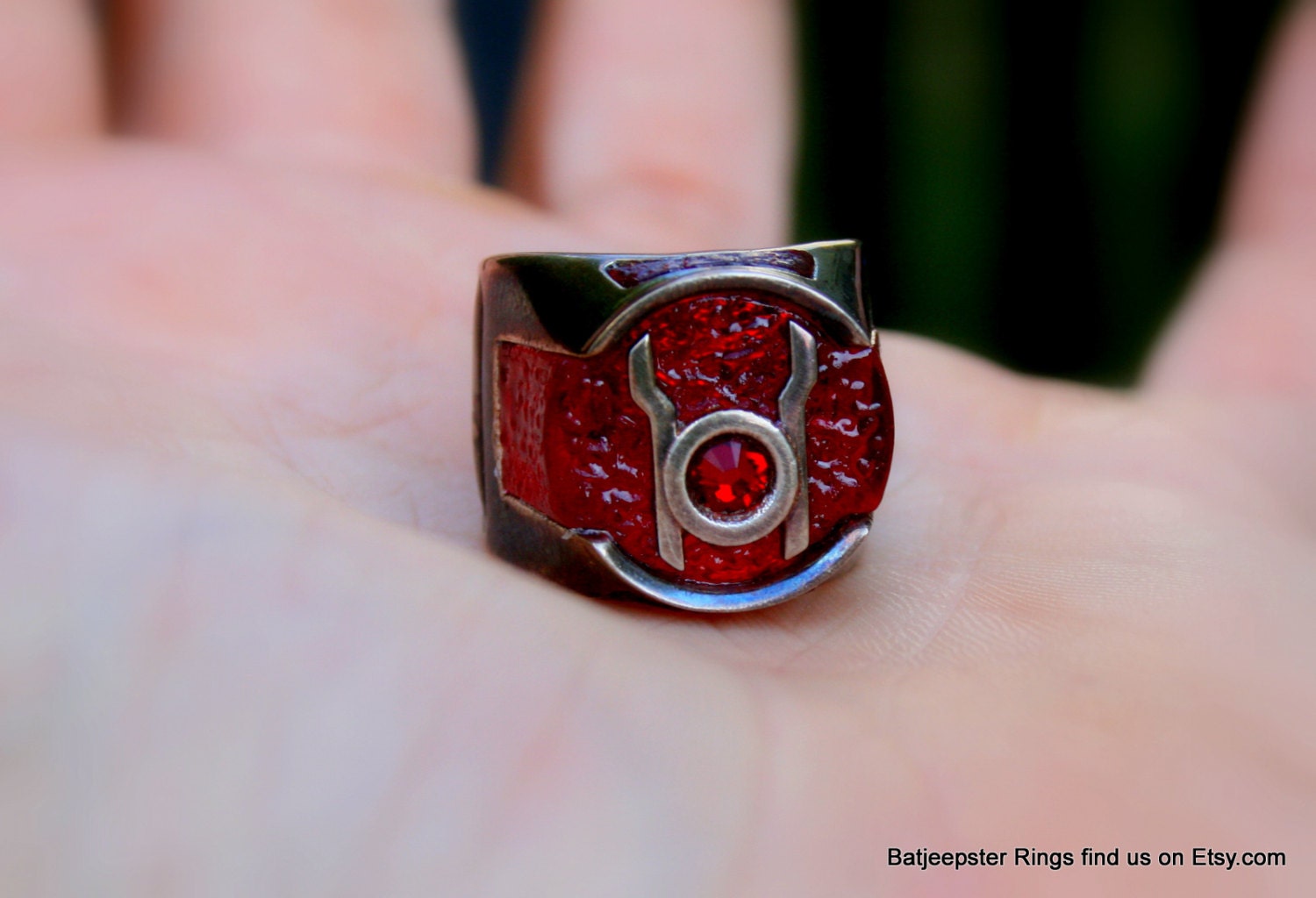 One time Red Lantern Movie Ring for Heather Taylor