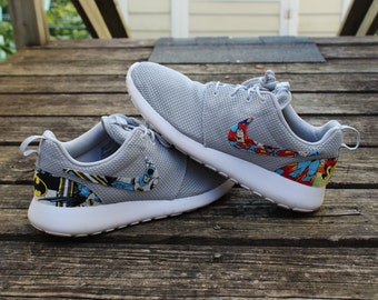 Batman V Superman Nike Custom Roshe SPECIAL EDITION