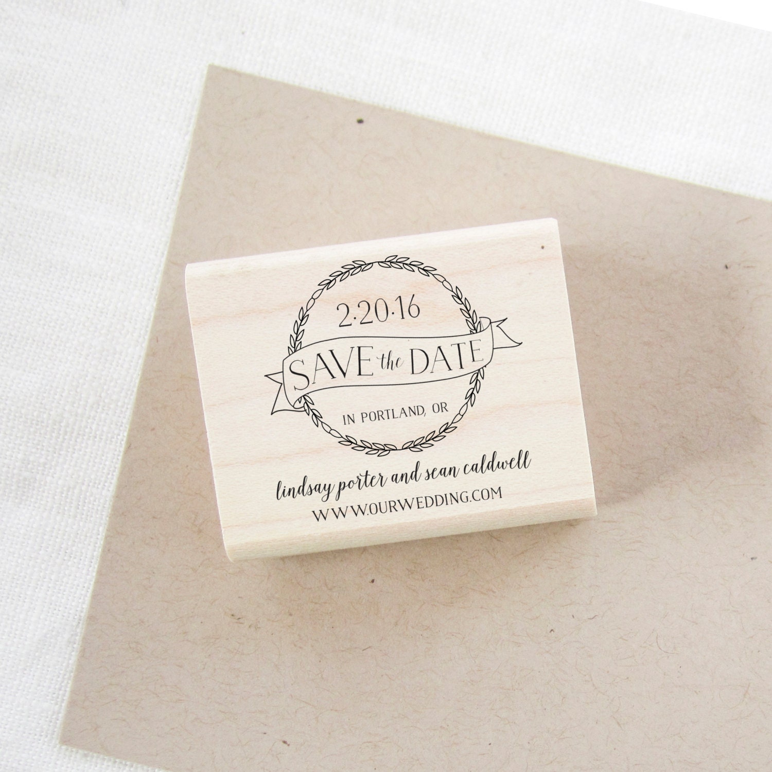 Wedding Invitation Rubber Stamps 4