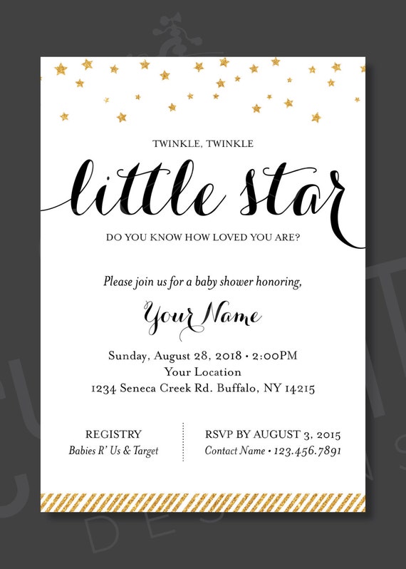 How To Include Registry In Baby Shower Invitation 9