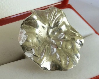 Large sterling silver ring, modernist ring, sterling ring, large ring, size US 8, Size EU 18,5 very large sterling ring 925