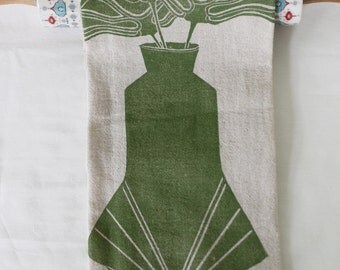 Art deco hand towels | Etsy
